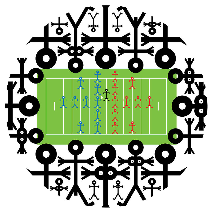 Football Crowd Clipart