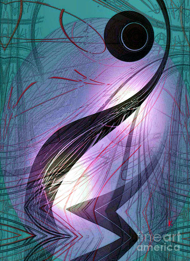 Curves 2 Digital Art By John Krakora Pixels