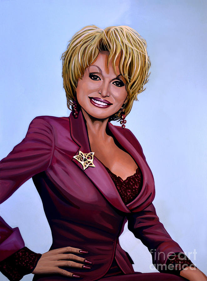 Dolly Parton Painting By Paul Meijering Fine Art America