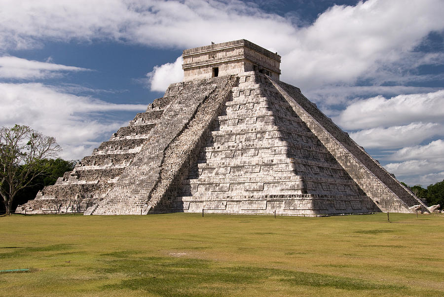 El Castillo Pyramid Of Kukulcan Photograph By Dennis K Johnson