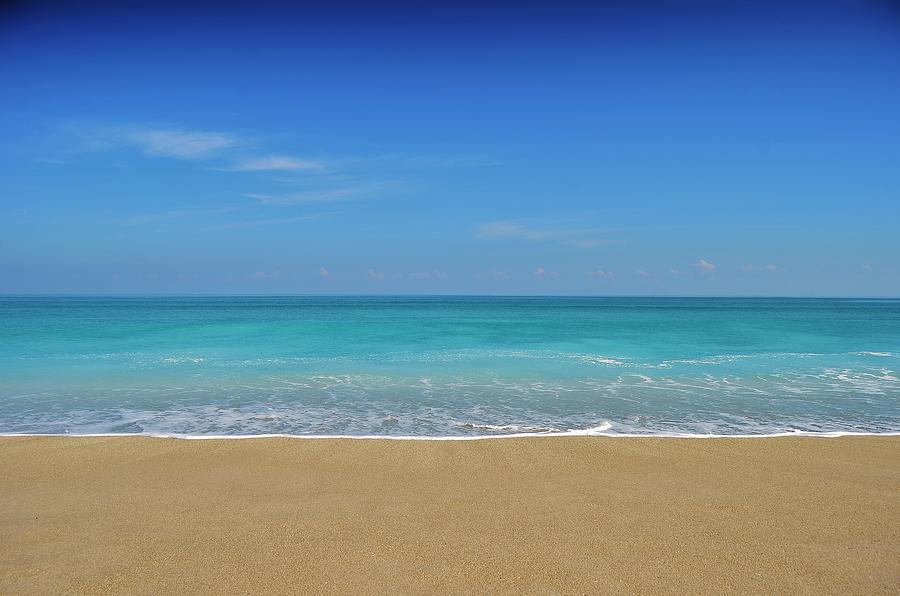 Empty Beach Photograph By Bo Chambers