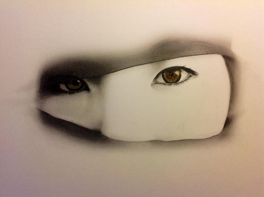 Eyes Drawing By Matthew McCosco Fine Art America