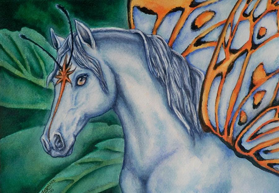 Faery Horse Star Fyre Painting