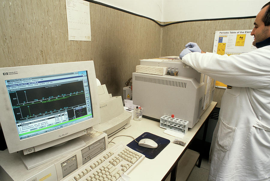 Forensic Mass Spectroscopy Photograph By Science Photo Library Pixels