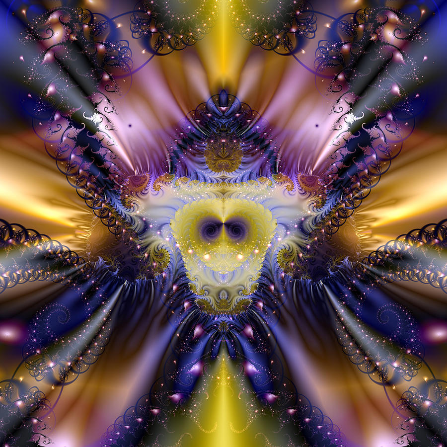 Fractal 00215 Digital Art by George Cuda - Fractal 00215 Fine Art ...