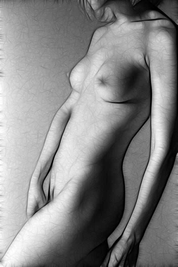 Fractal Nude D Photograph By Timothy Bischoff Pixels