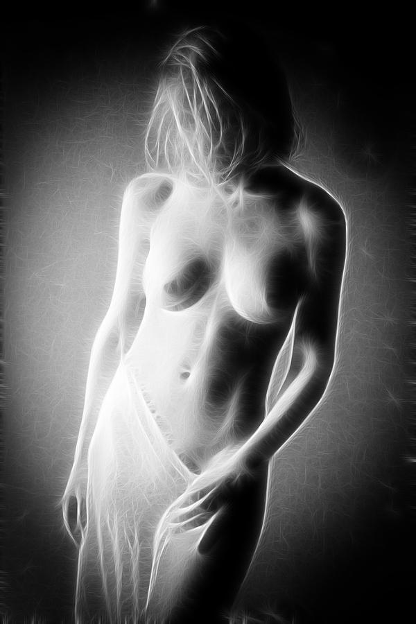 Fractal Nude C Photograph By Timothy Bischoff Fine Art America