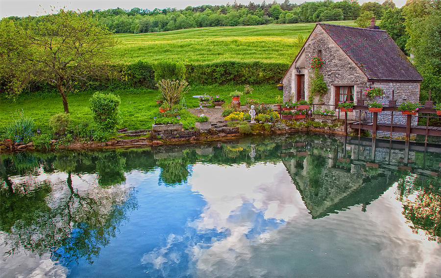 French Countryside Cottage Photograph by Mountain Dreams