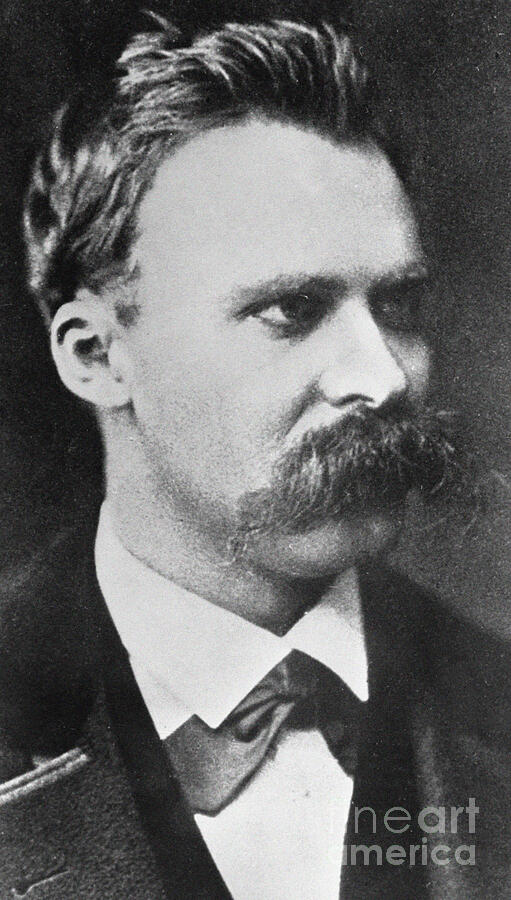 Friedrich Wilhelm Nietzsche Photograph By French Photographer