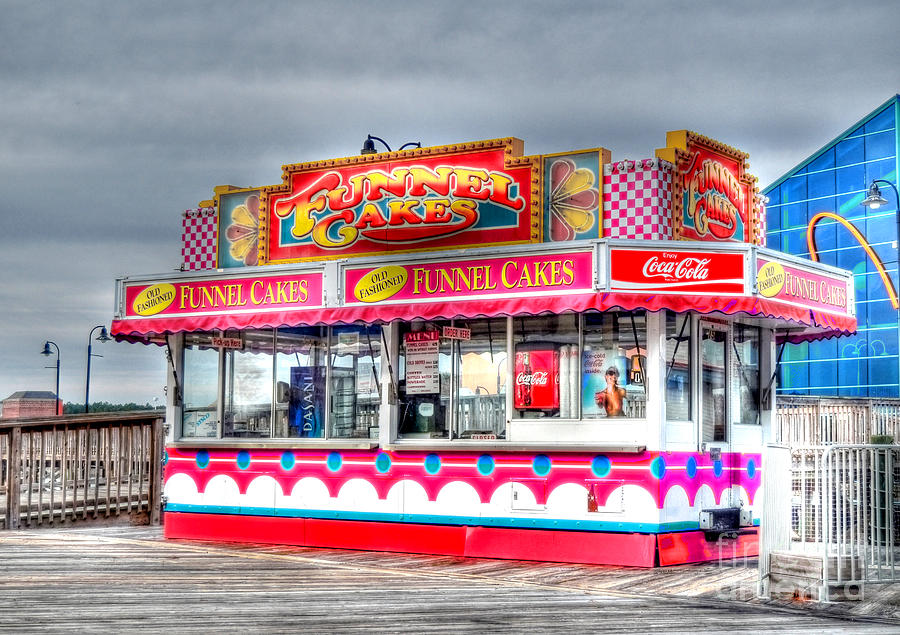 Funnel Cake Stand Photograph