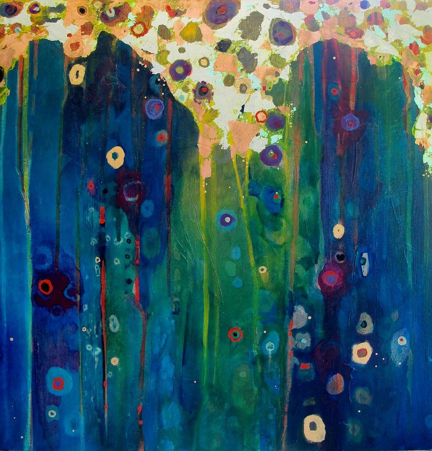 Gilded Galaxy Mixed Media By Chris Cozen