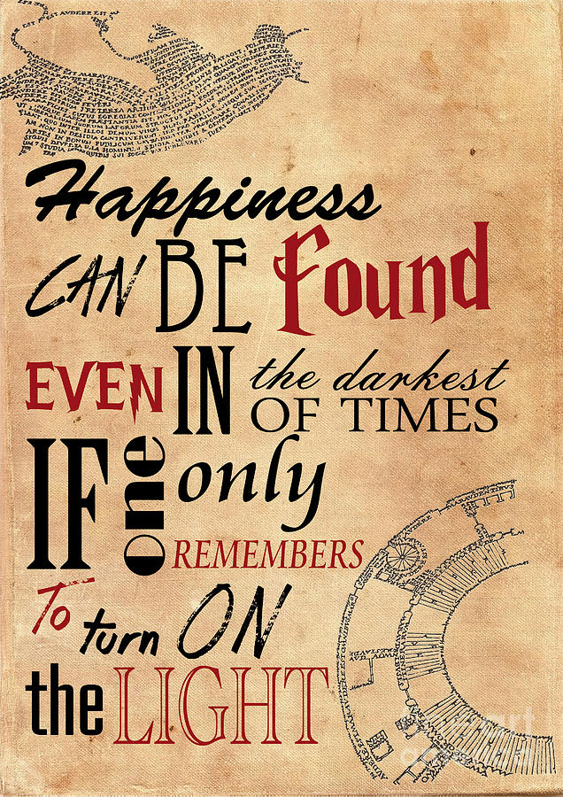 Harry Potter Quote Poster Albus Dumbledore by Pete Baldwin