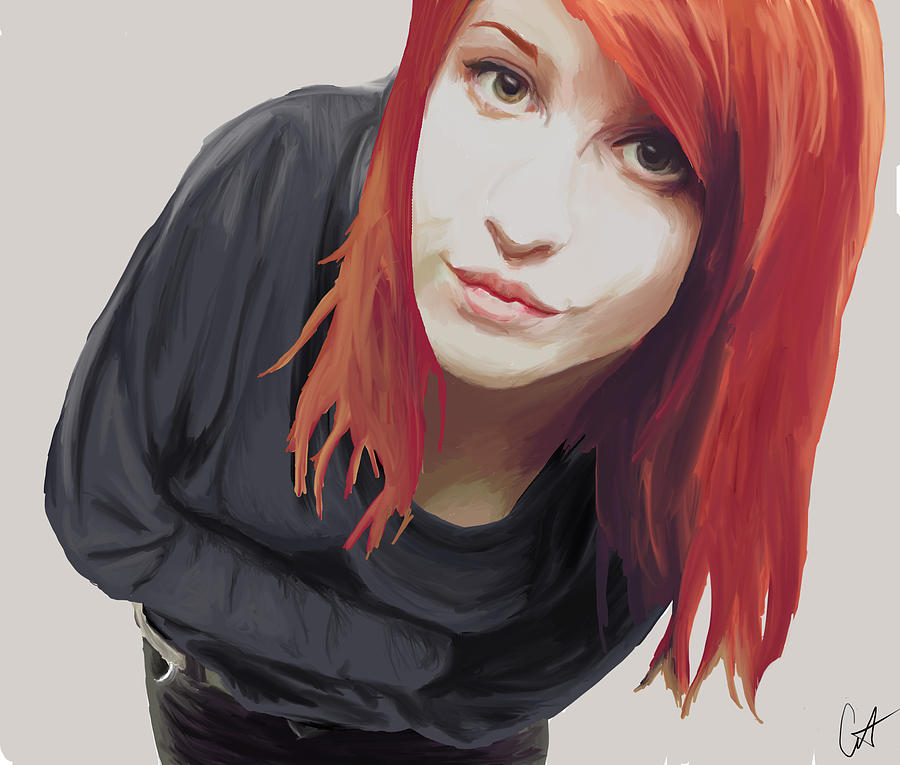 Hayley Williams Drawing By Cristian Alicea