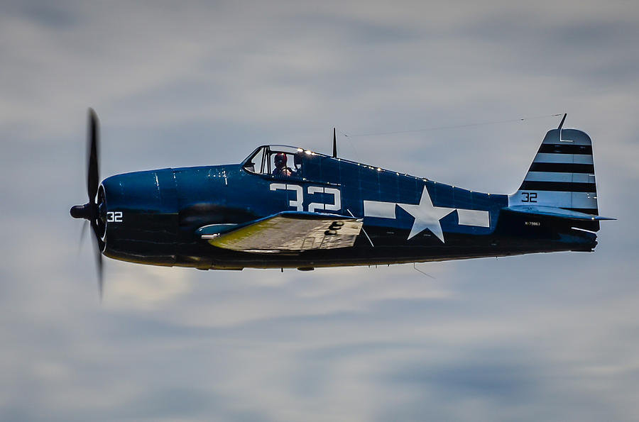 Hellcat Grumman F6f Wwii Fighter Photograph By Puget Exposure