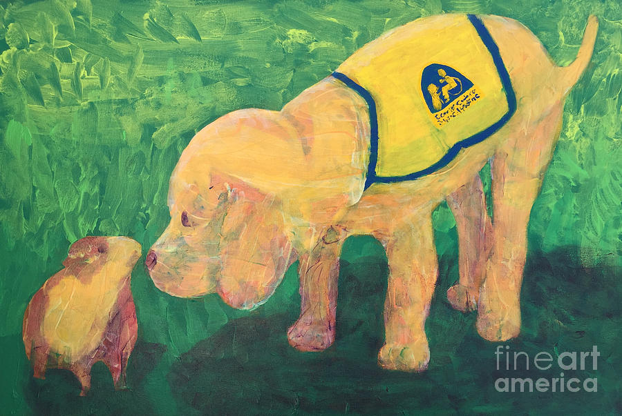 puppy series hello cci puppy series painting by donald j ryker iii puppy series hello cci puppy series painting by donald j ryker iii