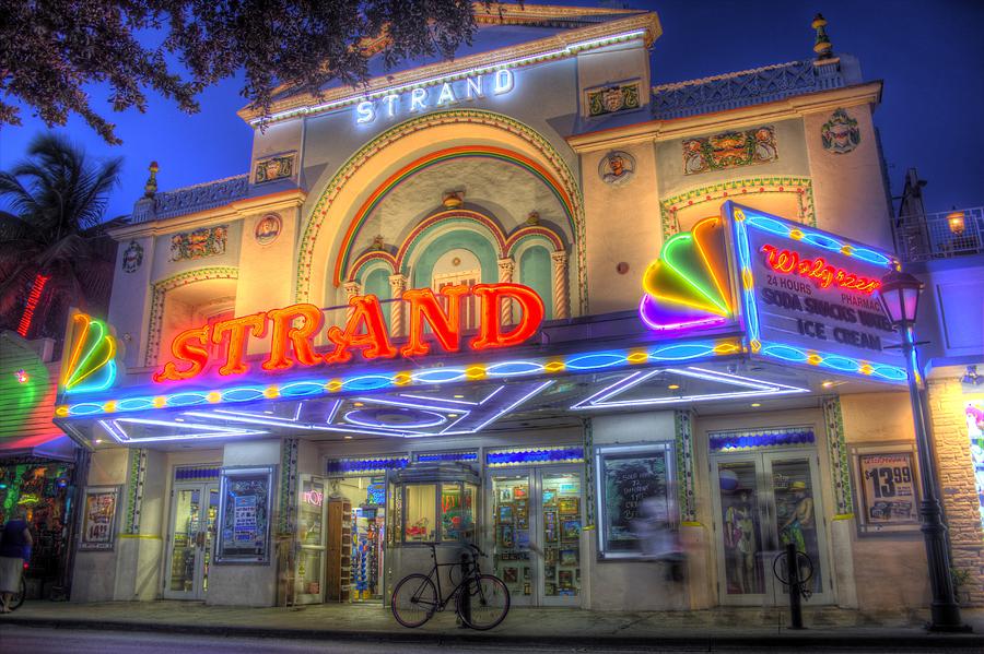 Historic Strand Theater Key West Photograph by Zane Kuhle