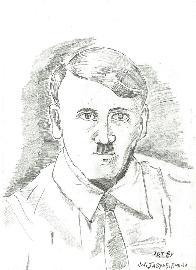 Adolf Hitler Coloring Page