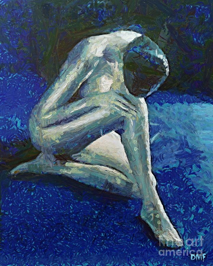 Icy Nude Painting By Dragica Micki Fortuna Fine Art America