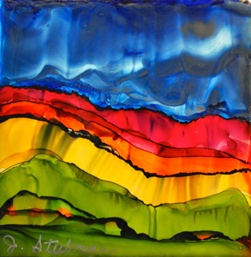 Inkscape 21 Painting by Jane Steelman