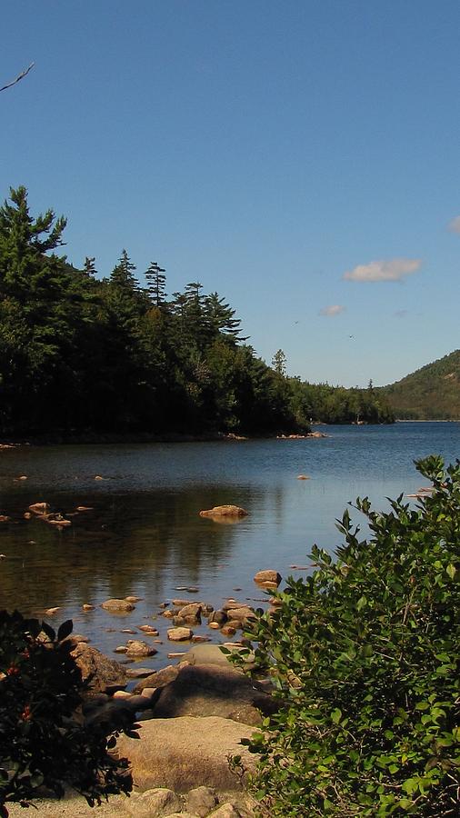 Jordan Pond Bar Harbor Maine by Jennifer Wheatley Wolf