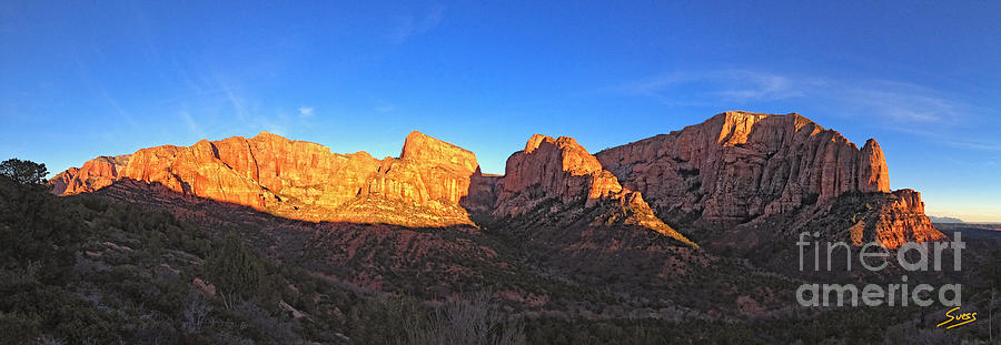 Kolob Canyon Sunset Photograph By Matt Suess Fine Art America