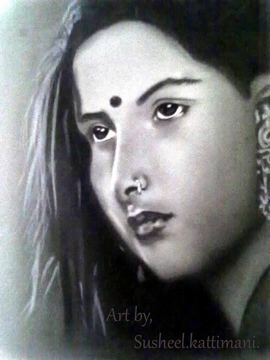 Lakshmi Bai Original Painting - lakshmi-bai-original-susheel-kattimani