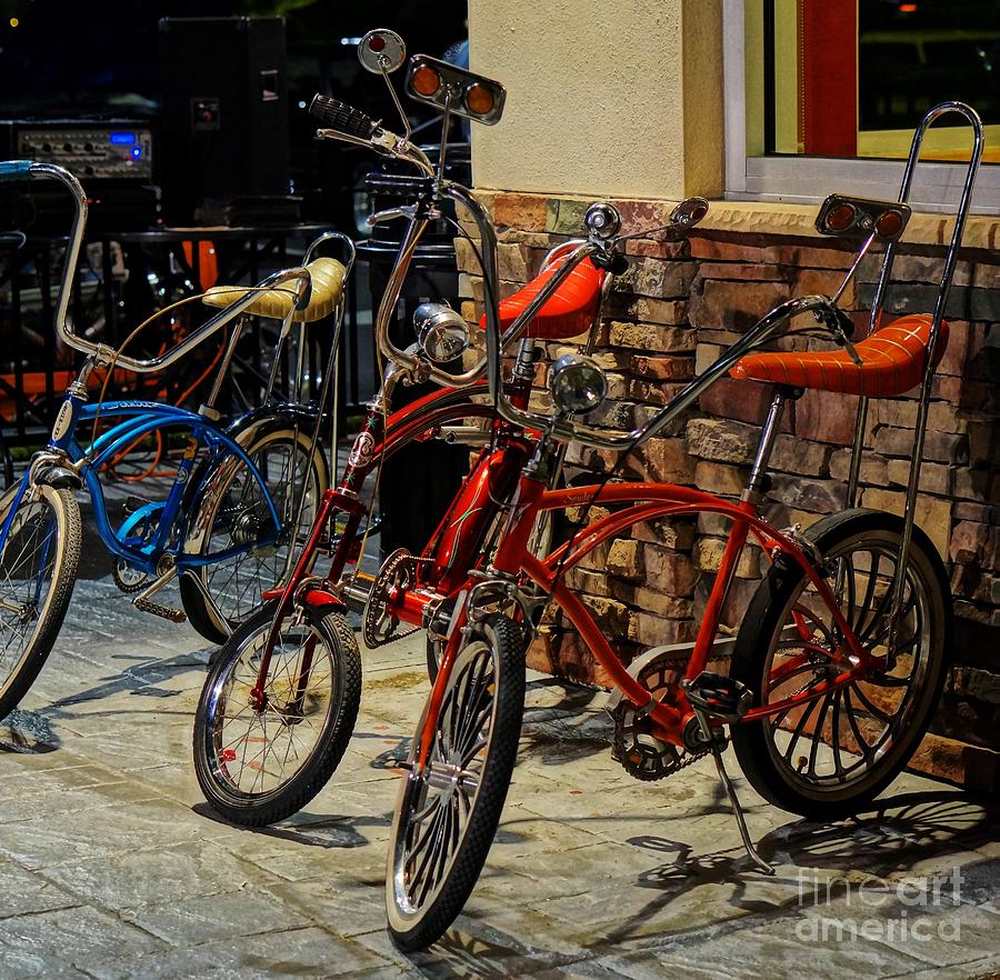 Lowrider Bike Red