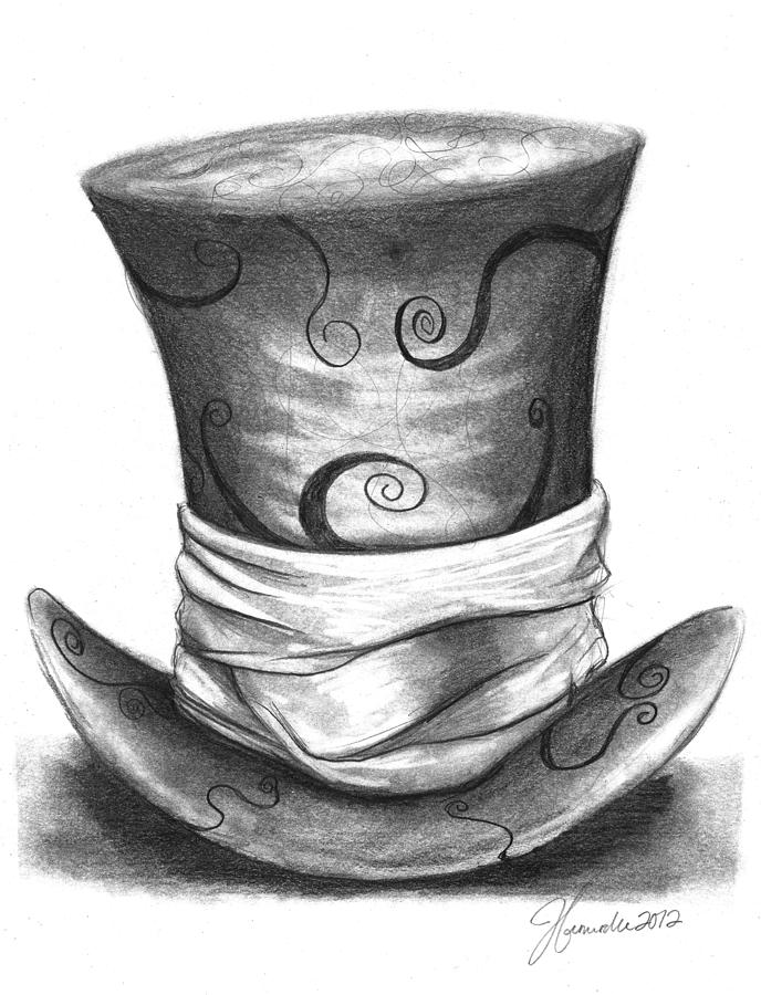 Pin by Ariana on Random | Mad hatter day, Drawings, Mad hatter hat