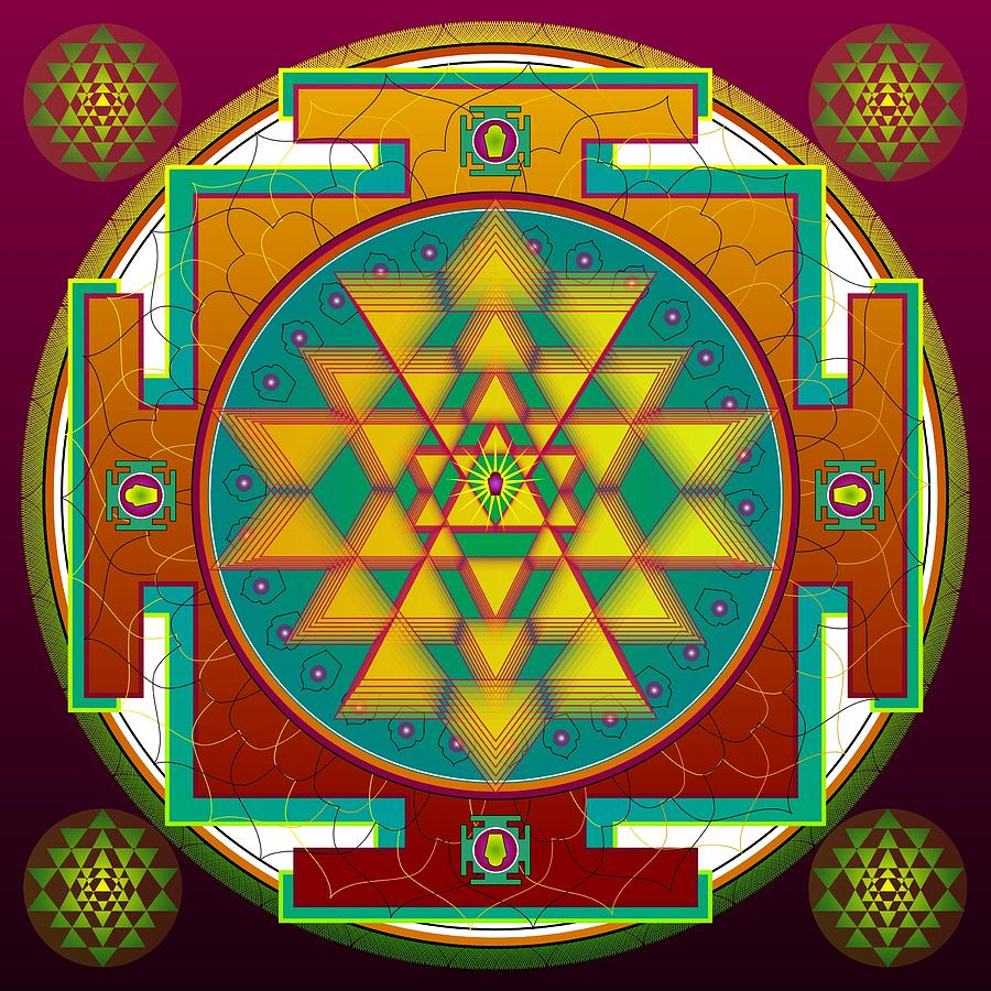 Mandala From Your Name Digital Art by Sarah Niebank