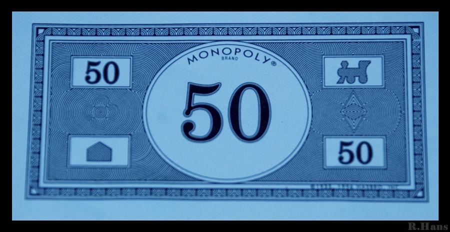 15 X £ 50 BANCONOTE-ricambi/sostituti Hello Kitty monopolio BANCONOTE 