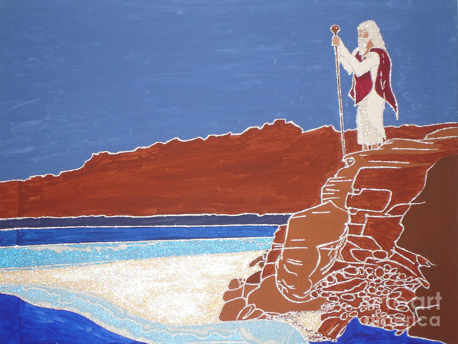 Moses And The Red Sea Painting By Daniel Henning Pixels