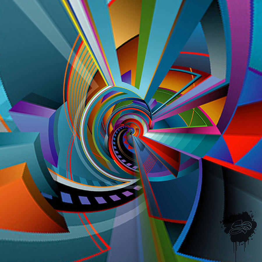 Moving Cinema Digital Art by Lisa Schwaberow