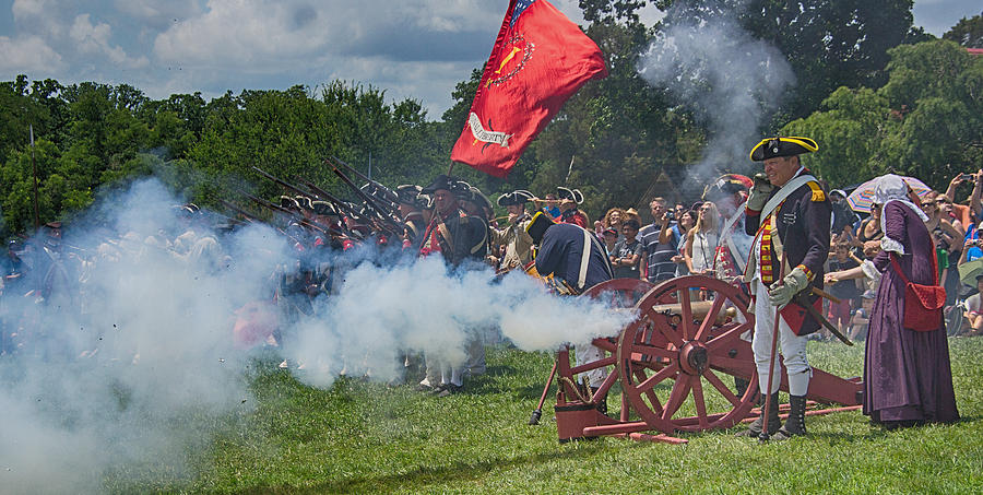 mt vernon cannon fire 4th of july photograph by jack nevitt mt vernon cannon fire 4th of july photograph by jack nevitt