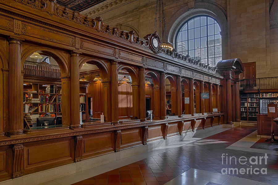 New York Public Library Book Returns Photograph By Susan Candelario 2057