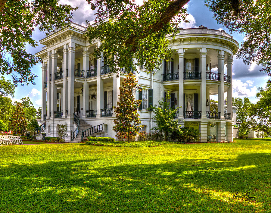 Nottoway Plantation Photograph by Timothy V Ganier