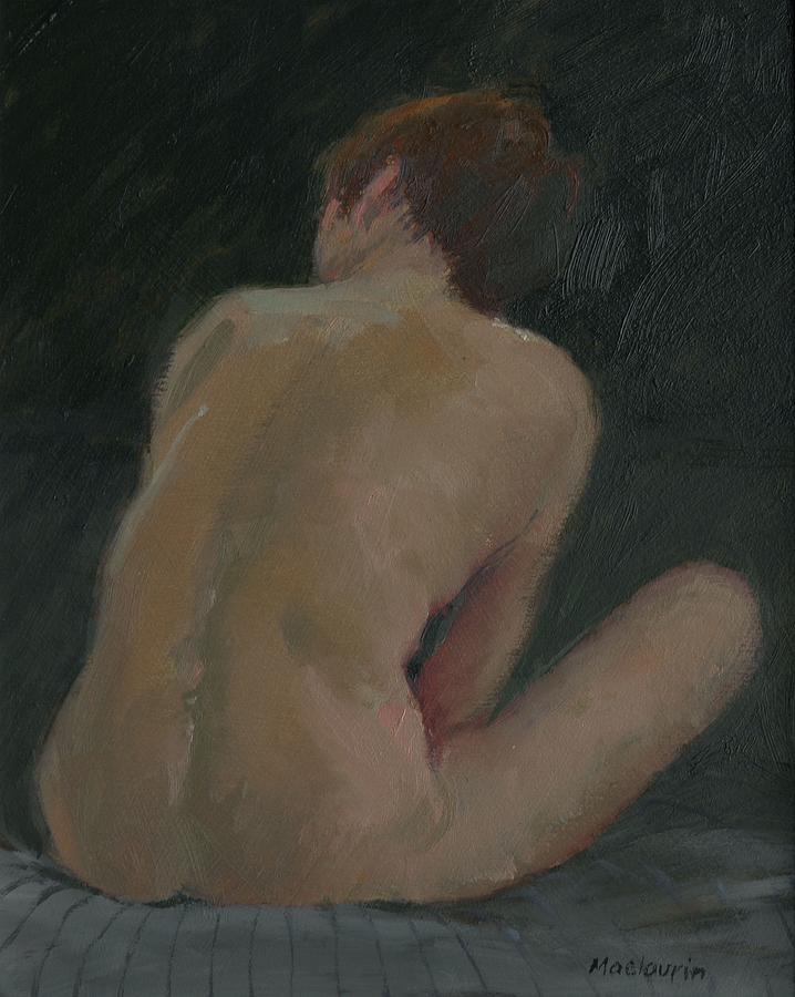 Nude Back Painting By Pat Maclaurin Fine Art America