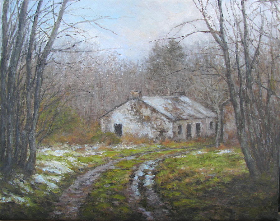 Old Country Home Painting By Stephen Howell Fine Art America
