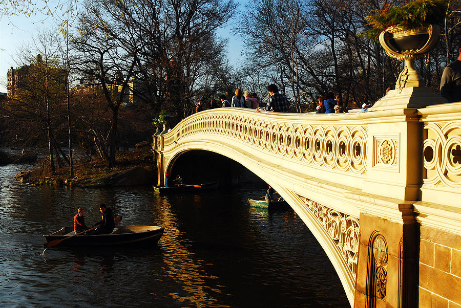 On The Lake Central Park Photograph By James Kirkikis Fine Art America