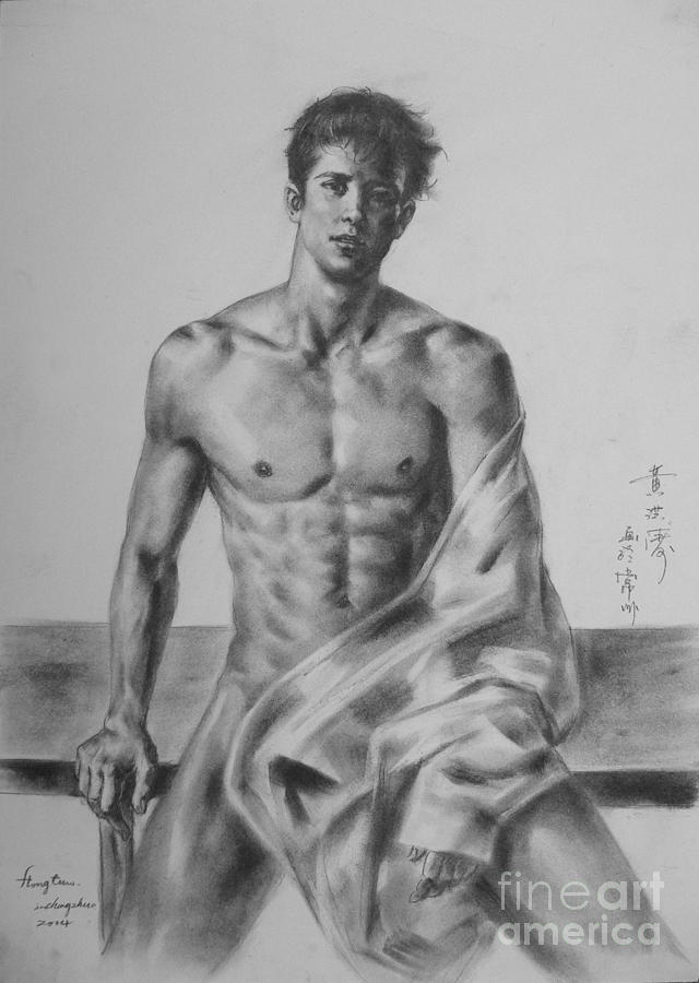 Shemale Pencil Drawings Art - Nude male drawings - porn picture