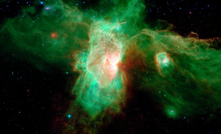 Orion Molecular Cloud Complex Photograph By Nasa Jpl Caltech Fine Art