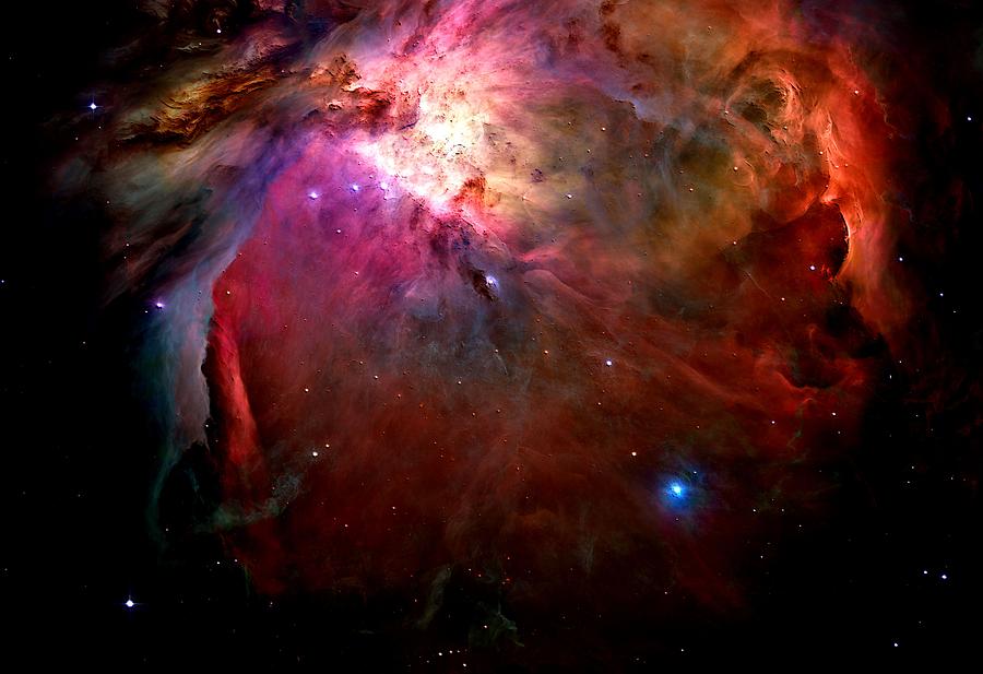 Orion Nebula Close Up Photograph By L Brown