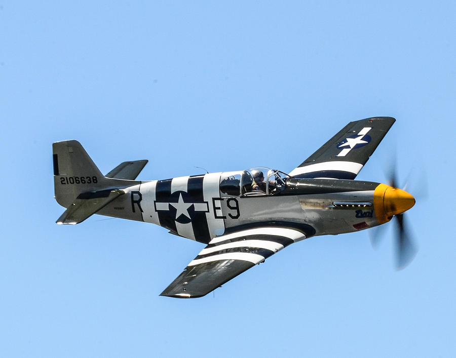 P-51 Mustang Fighter Photograph By Puget Exposure