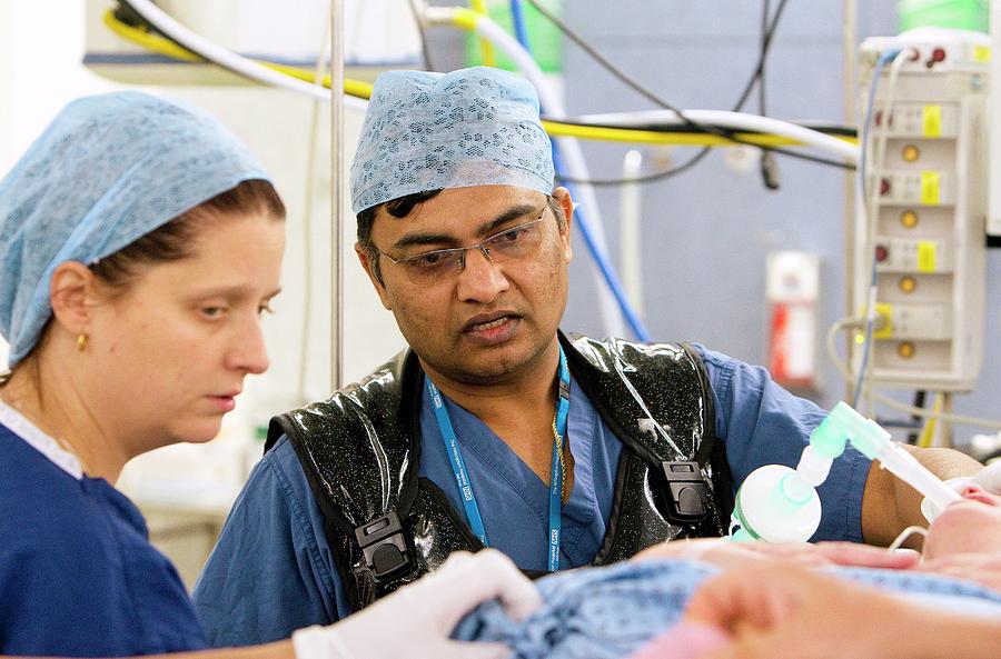 Patient Under General Anaesthetic Photograph By Mark Thomas Science