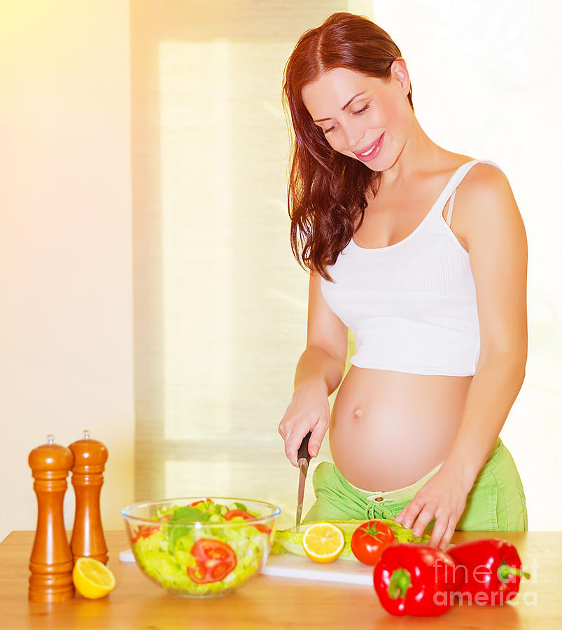 Pregnant Cooking 17