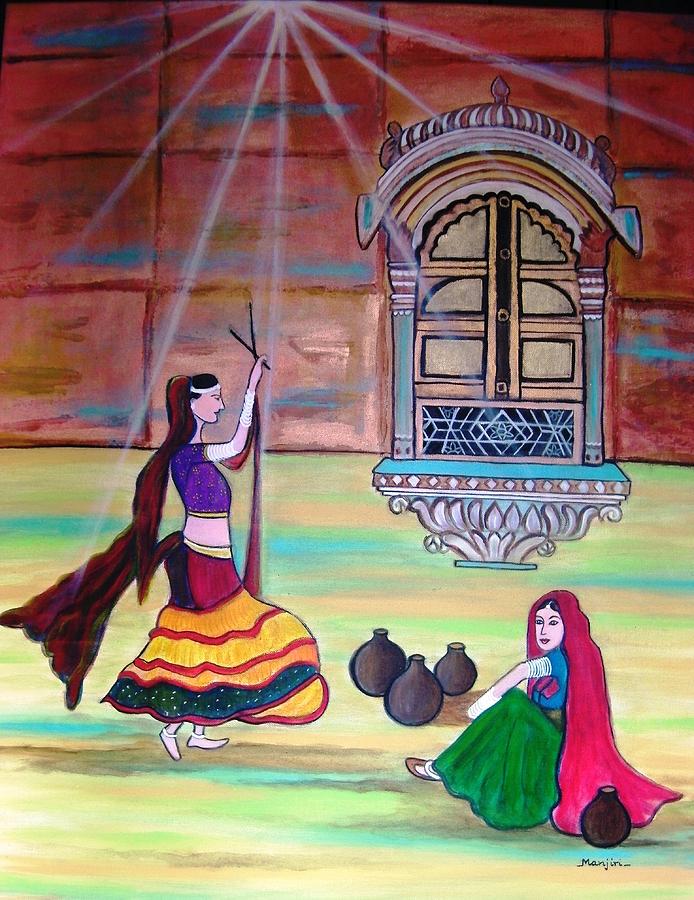 Rajasthani Ladies-dandiya By Manjiri Kanvinde