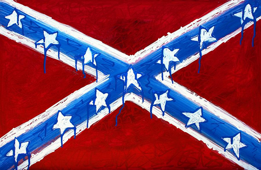 Rebel-Flag-Art Rebel Flag Art http://fineartamerica.com/featured/rebel-flag-laura ...