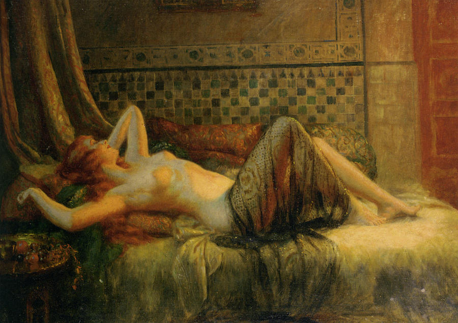 Reclining Nude Digital Art By Delphin Enjolras Fine Art America