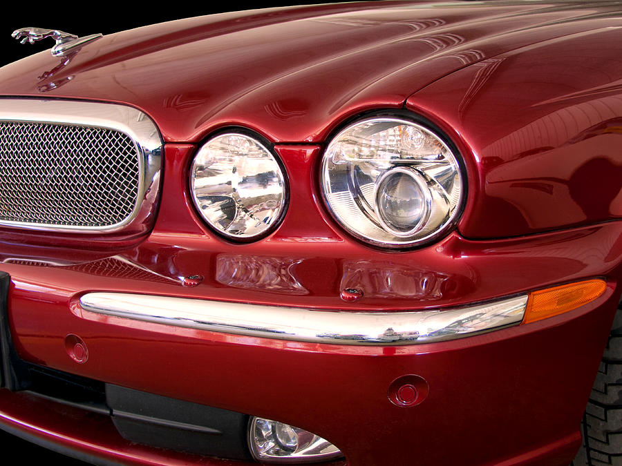 Red Jaguar Palm Springs Photograph By William Dey Fine Art America