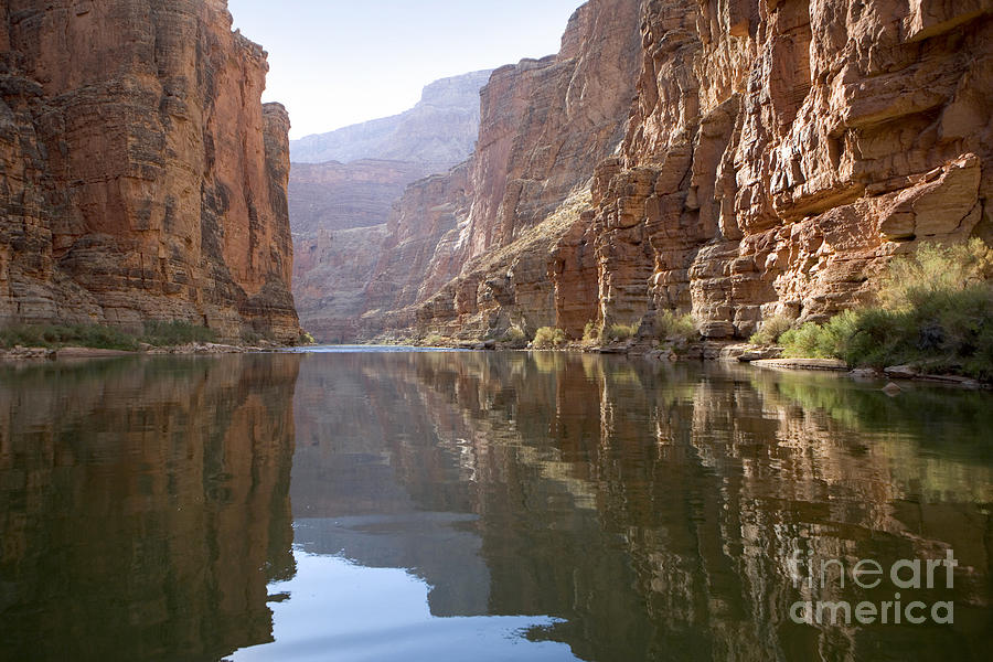 Red Wall Grand Canyon 1 Photograph by Bryan Allen