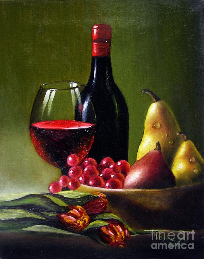 painting red wine  painting Wine wine Painting  nj  Red glass wine